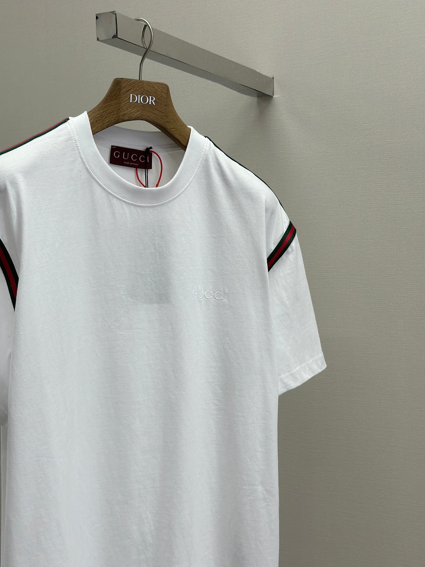 GUC* Cotton jersey T-shirt with Web