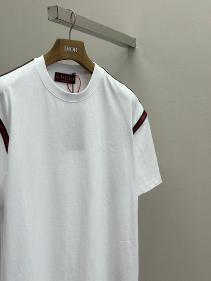 GUC* Cotton jersey T-shirt with Web