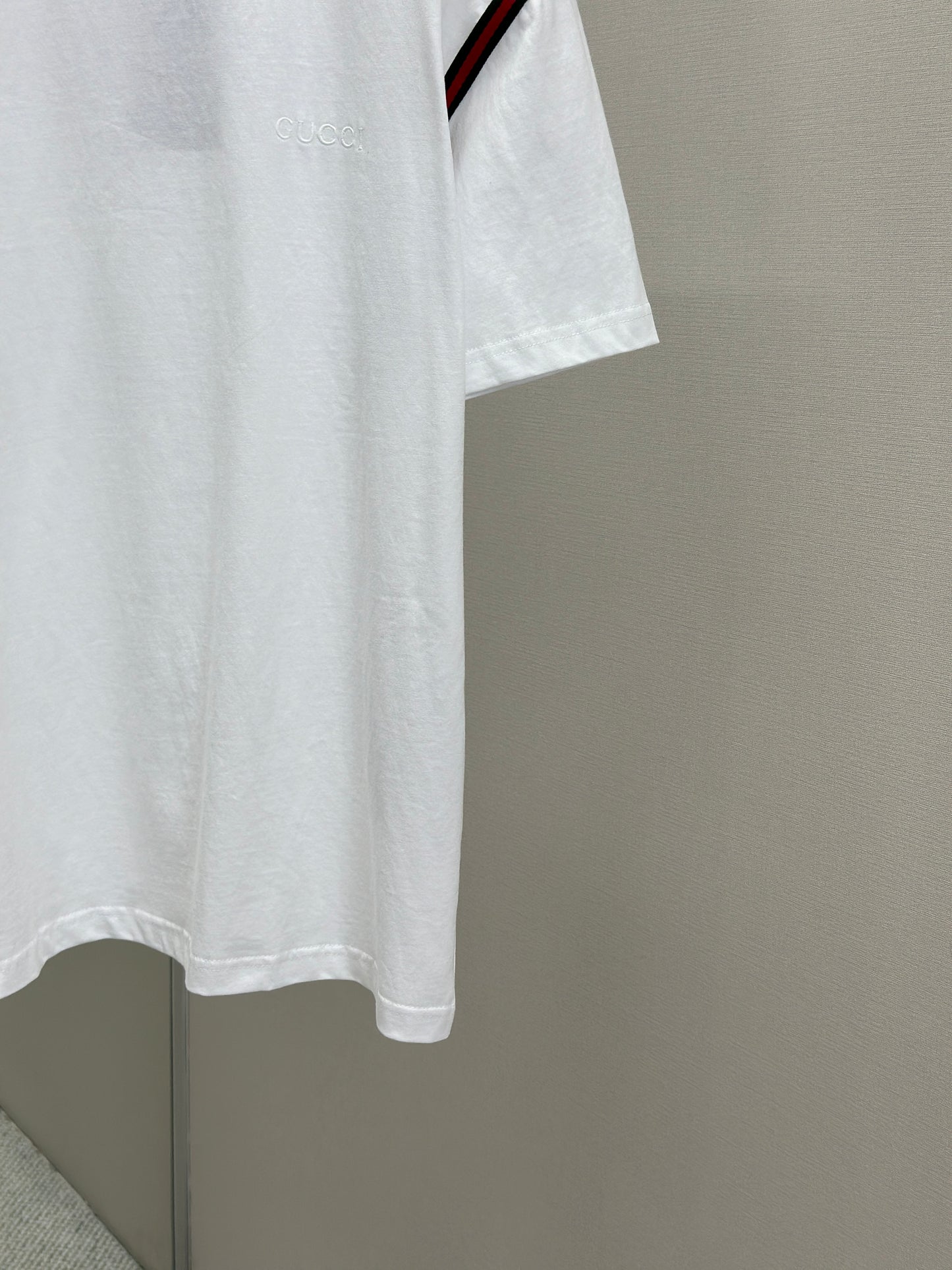 GUC* Cotton jersey T-shirt with Web