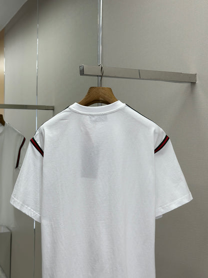 GUC* Cotton jersey T-shirt with Web