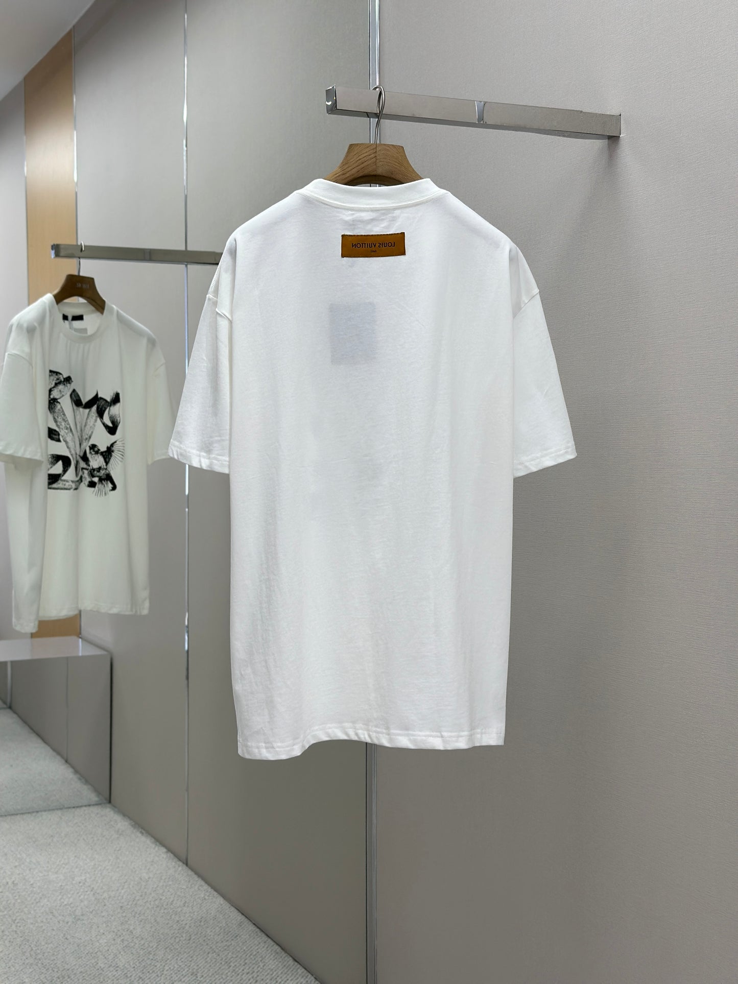 LOUI*V  Printed Cotton T-Shirt