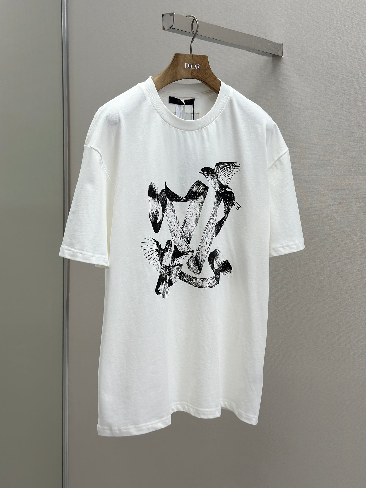 LOUI*V  Printed Cotton T-Shirt
