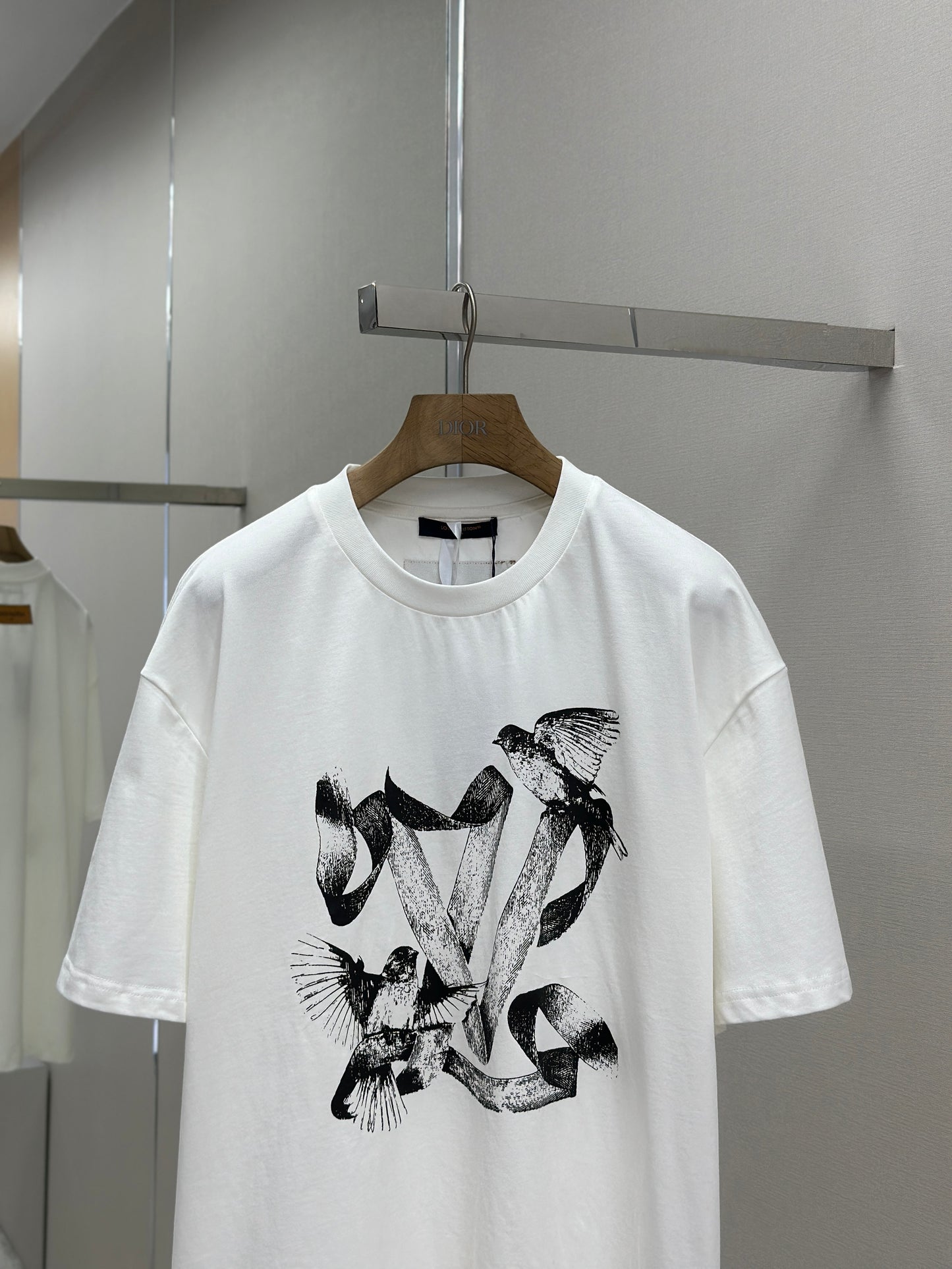 LOUI*V  Printed Cotton T-Shirt