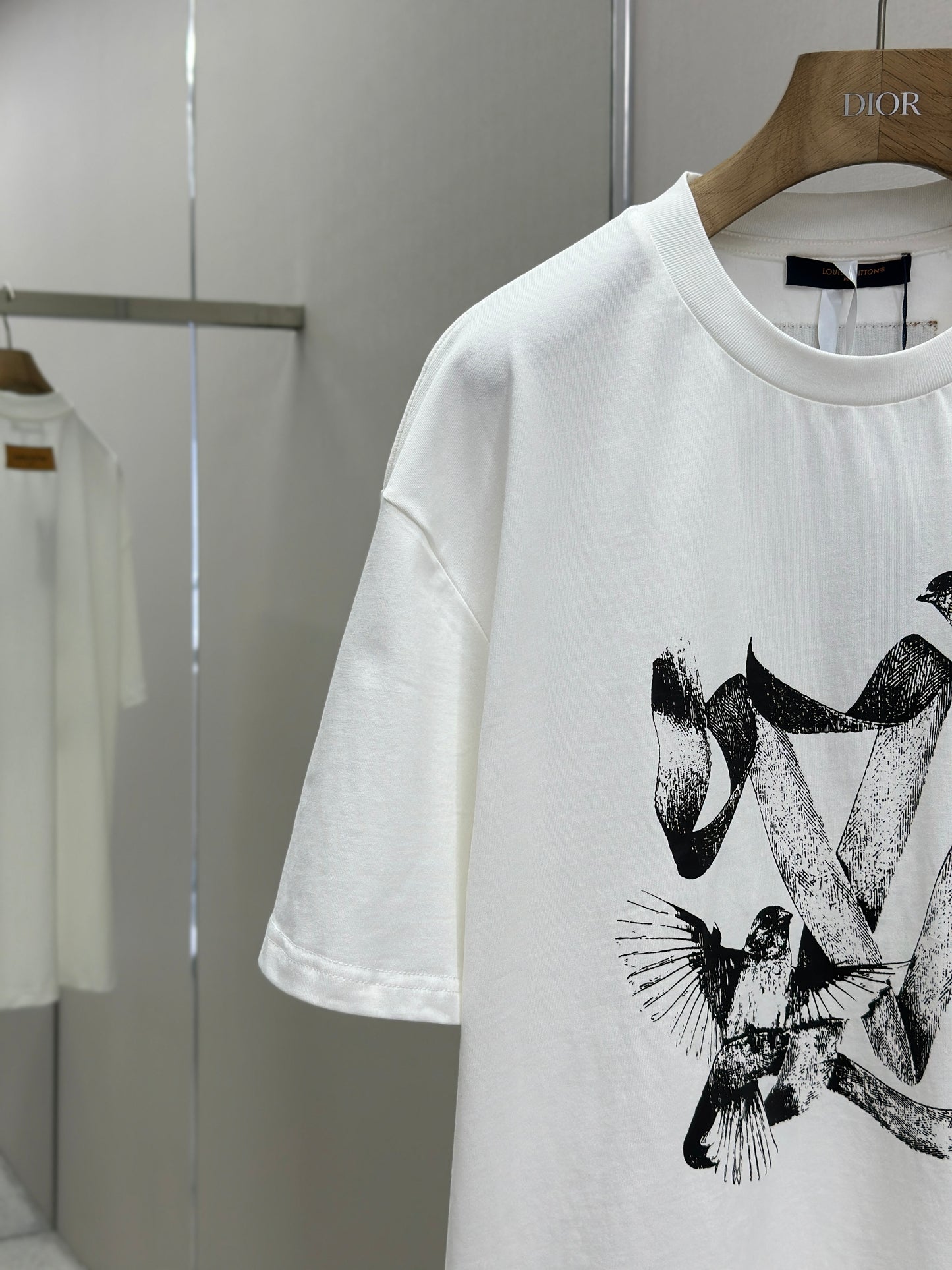 LOUI*V  Printed Cotton T-Shirt