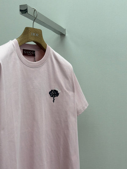 GUC*  Cotton jersey T-shirt with embroidery
