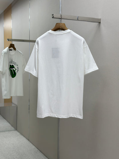 LOUI*V  Logo-embossed cotton T-shirt