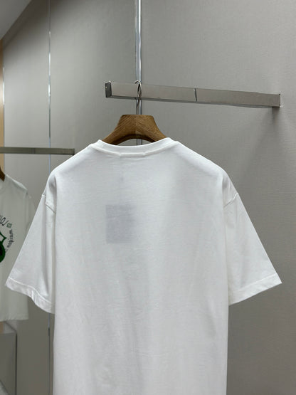 LOUI*V  Logo-embossed cotton T-shirt