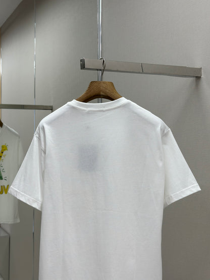 LOUI*V  Logo-embossed cotton T-shirt