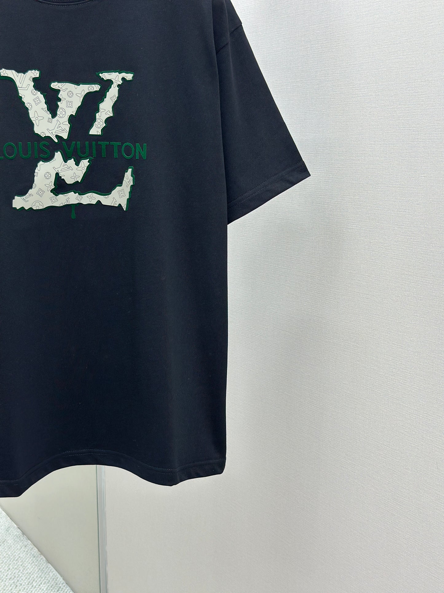LOUI*V  Logo-embossed cotton T-shirt