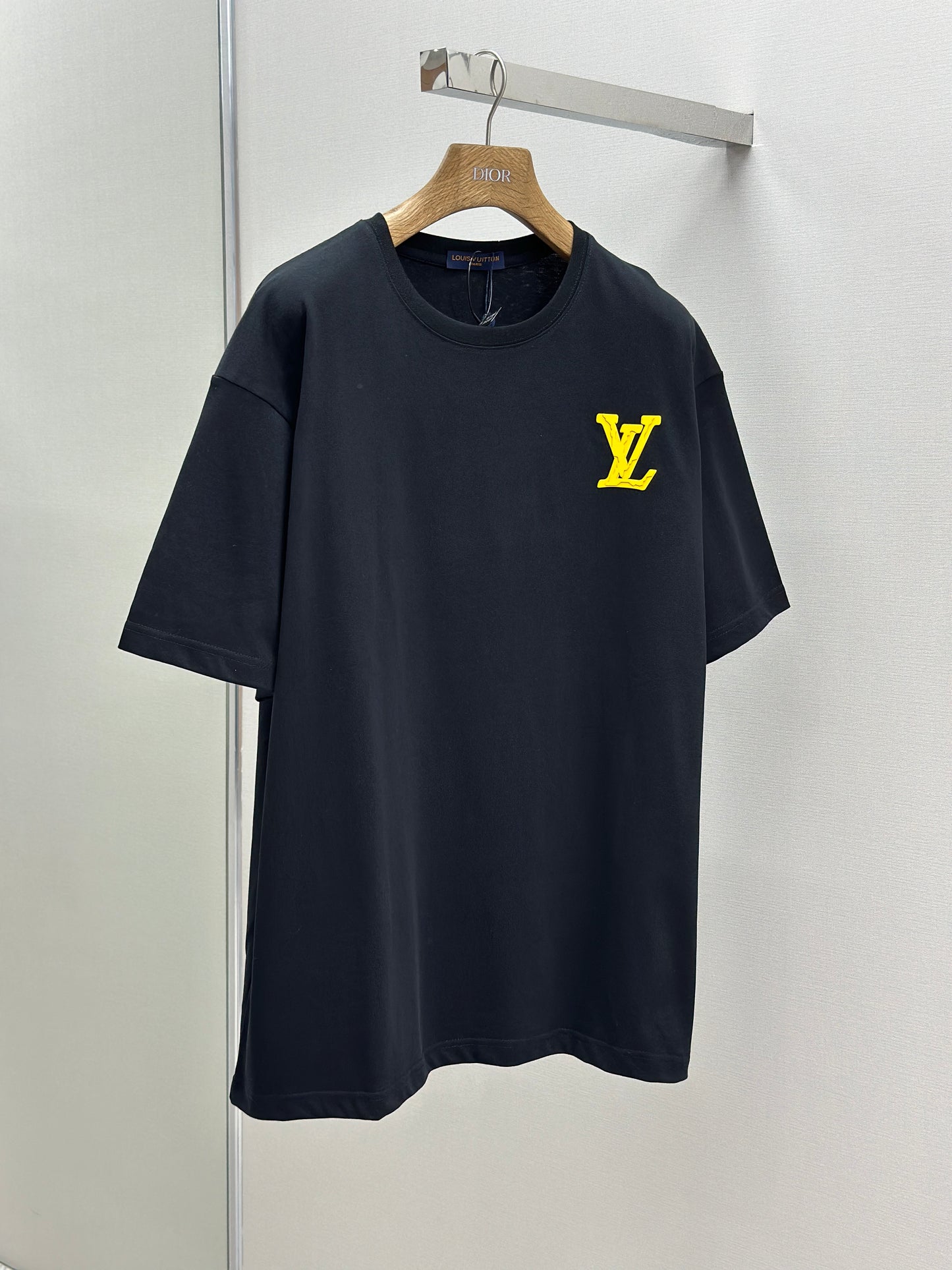 LOUI*V  Logo-embossed cotton T-shirt