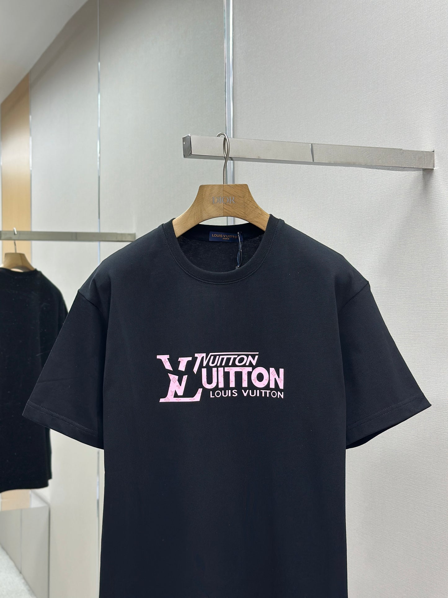 LOUI*V  Logo-embossed cotton T-shirt