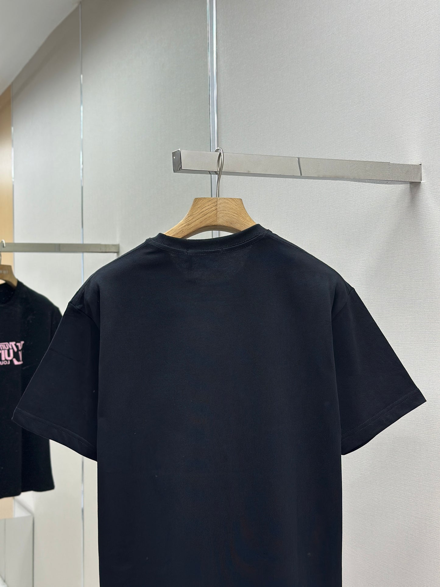 LOUI*V  Logo-embossed cotton T-shirt