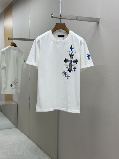 CHROM*H  Patterned cotton T-shirt