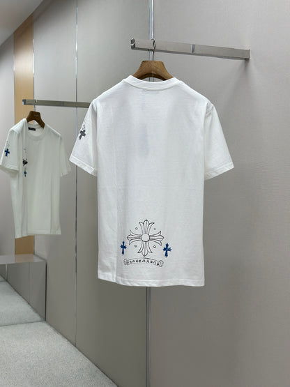 CHROM*H  Patterned cotton T-shirt