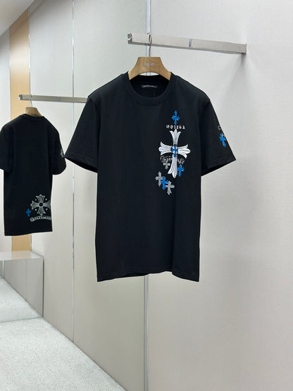 CHROM*H  Patterned cotton T-shirt