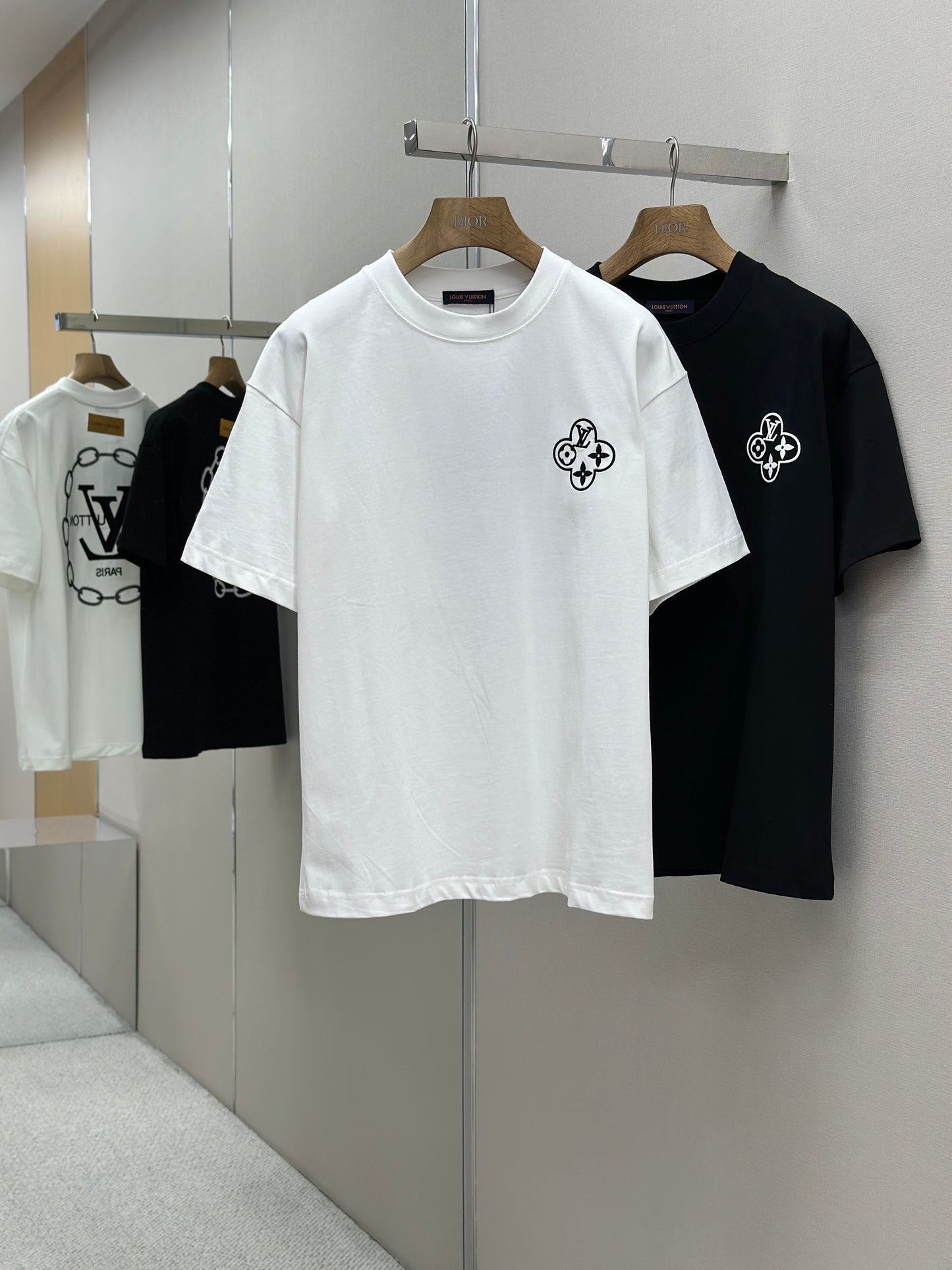 LOUI*V  Patterned cotton T-shirt