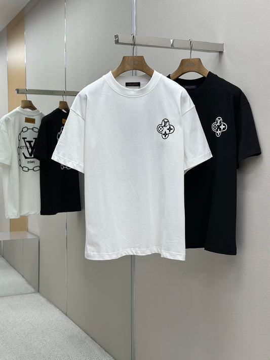 LOUI*V  Patterned cotton T-shirt