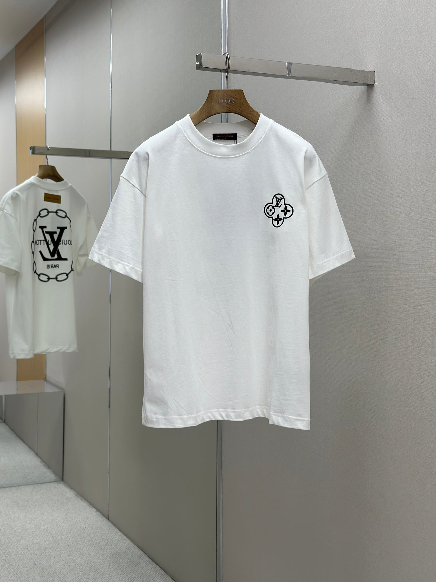 LOUI*V  Patterned cotton T-shirt