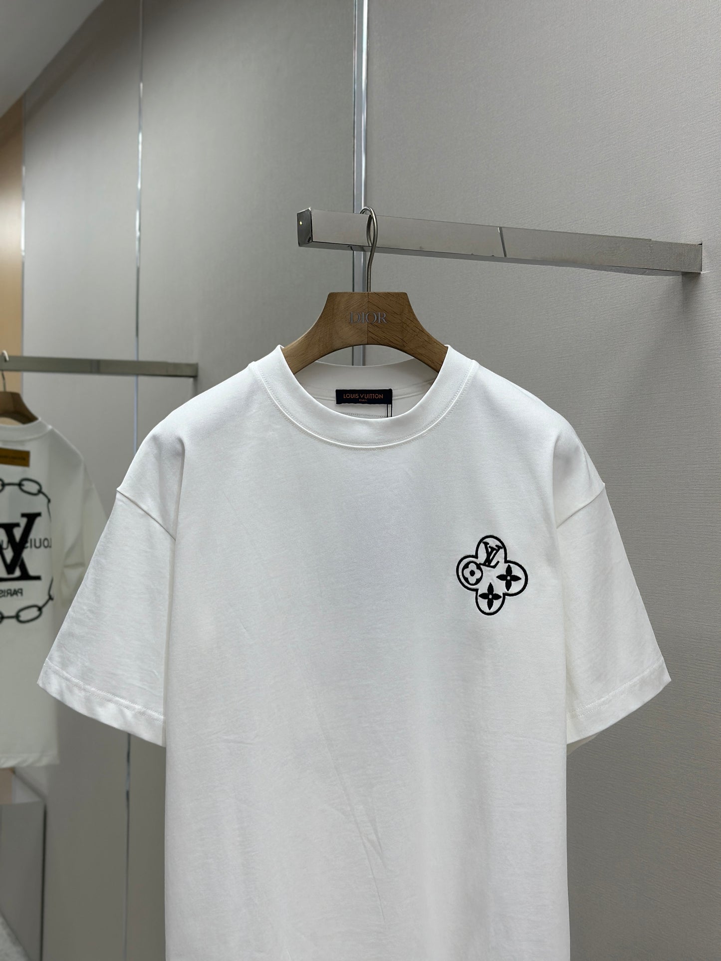 LOUI*V  Patterned cotton T-shirt