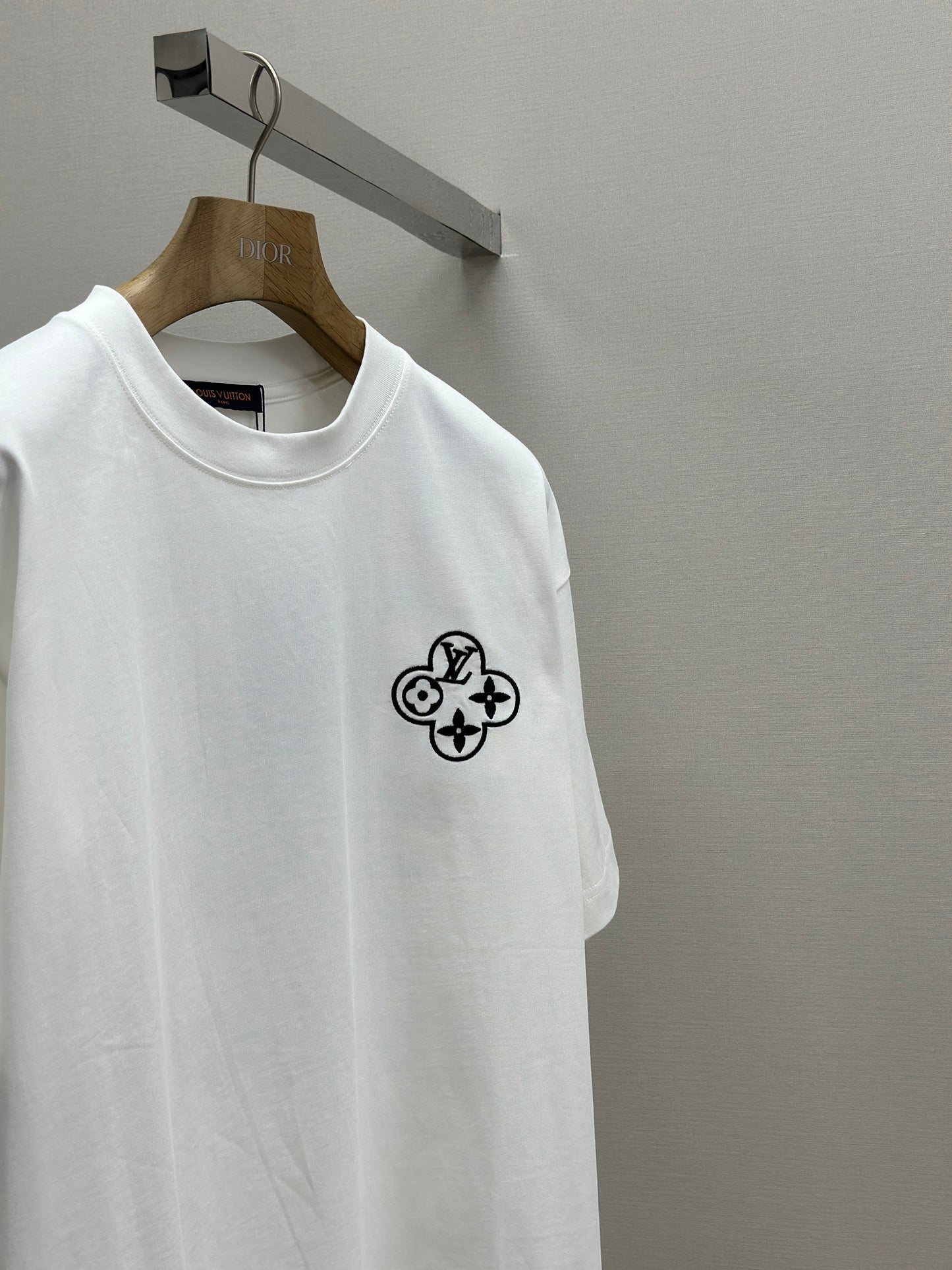 LOUI*V  Patterned cotton T-shirt