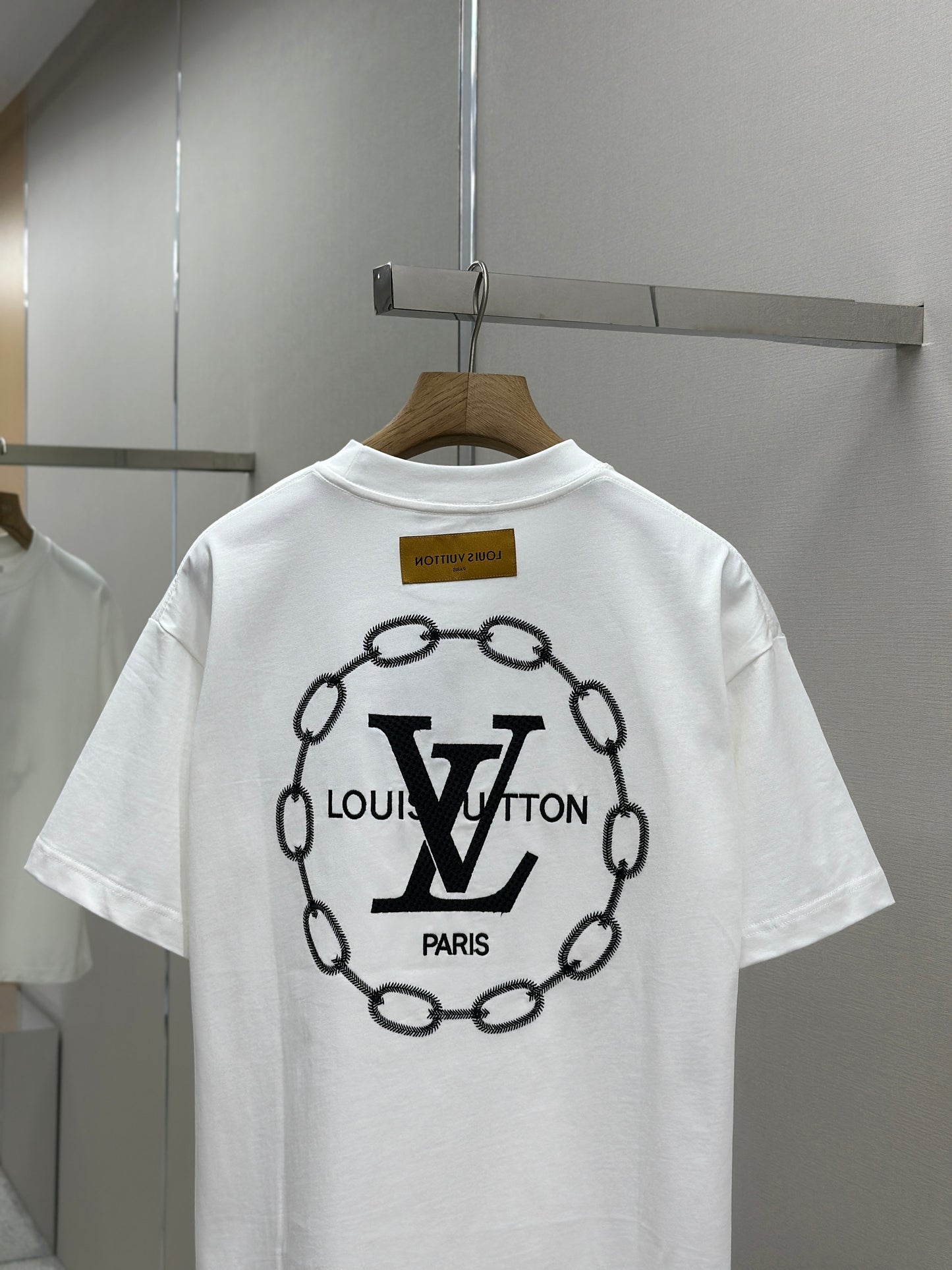 LOUI*V  Patterned cotton T-shirt