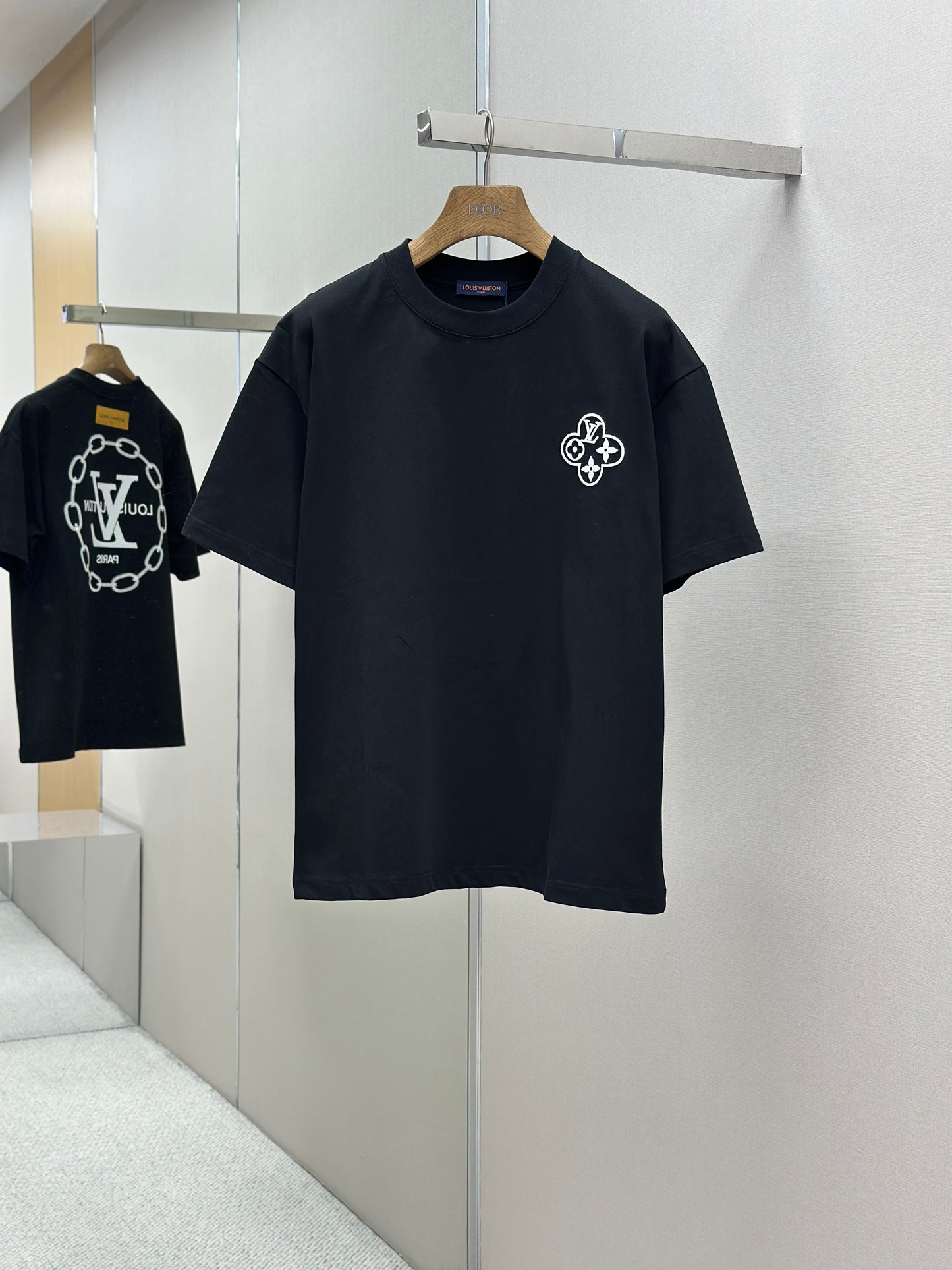 LOUI*V  Patterned cotton T-shirt