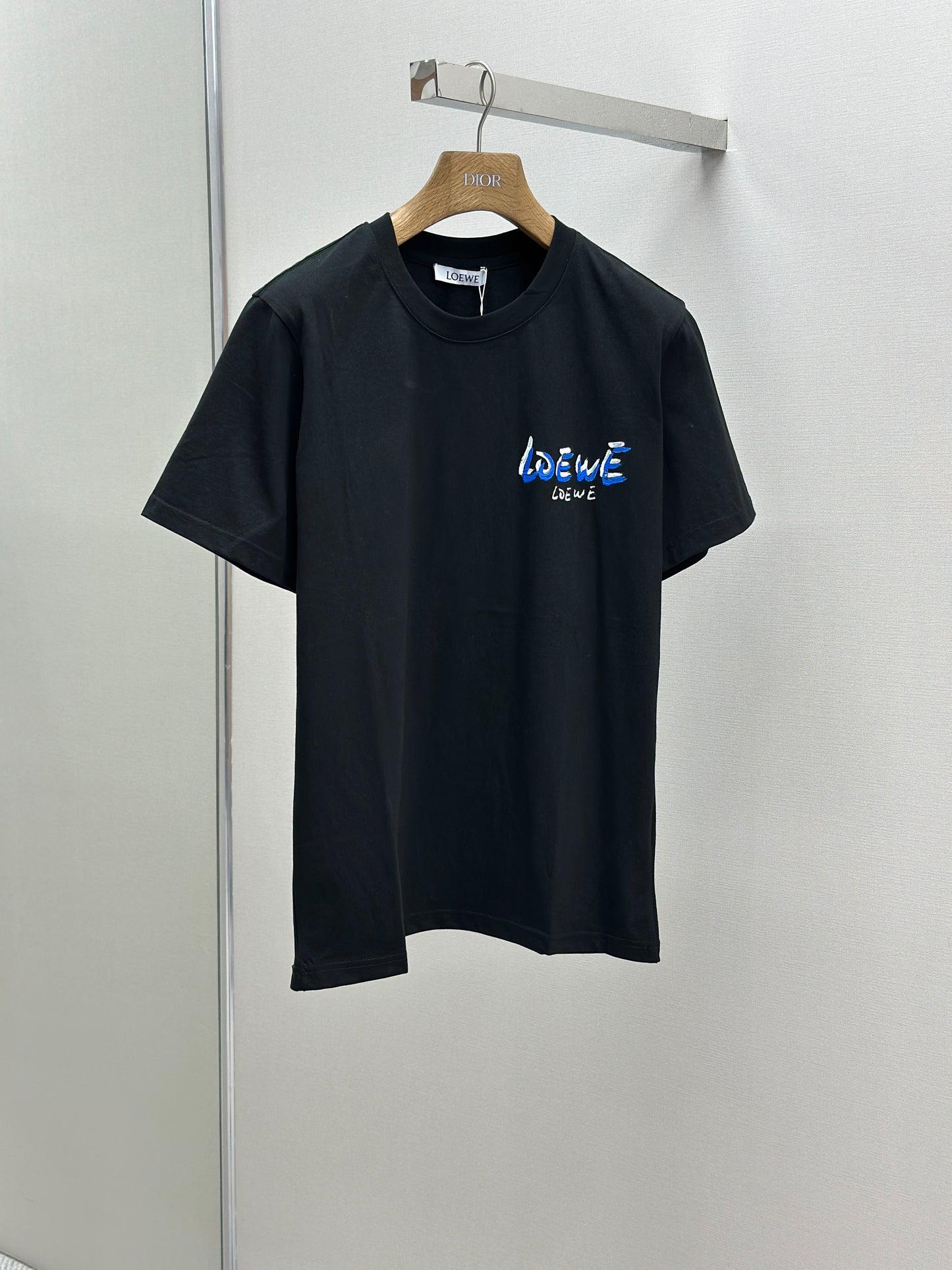 LOE*W  Patterned cotton T-shirt