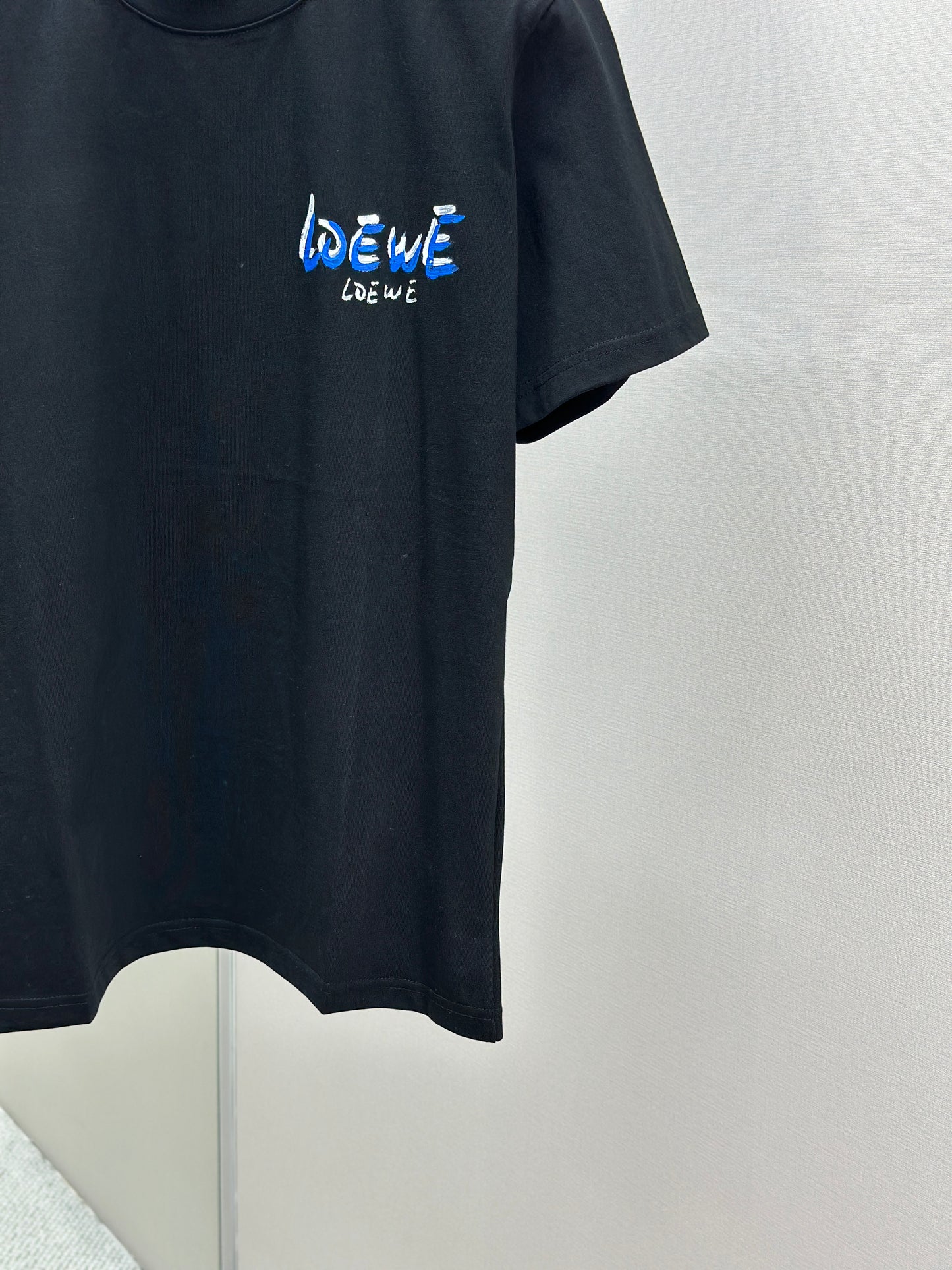 LOE*W  Patterned cotton T-shirt