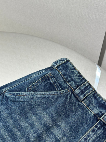 PRA* Denim cargo jeans