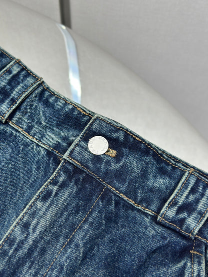 PRA* Denim cargo jeans