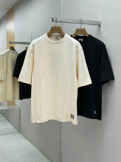 BURB* Check Label Cotton T-shirt