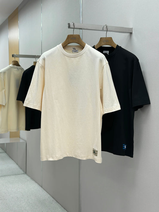BURB* Check Label Cotton T-shirt