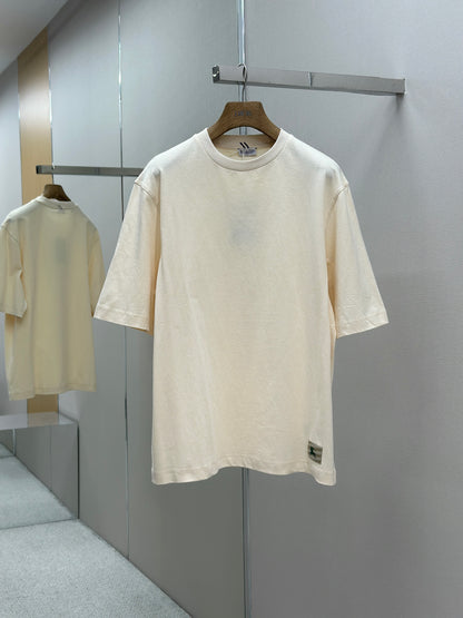 BURB* Check Label Cotton T-shirt