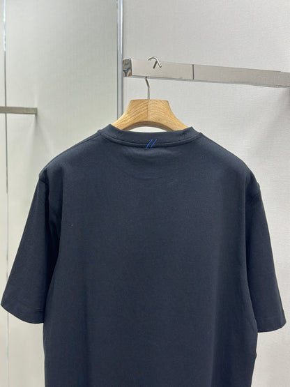 BURB* Check Label Cotton T-shirt