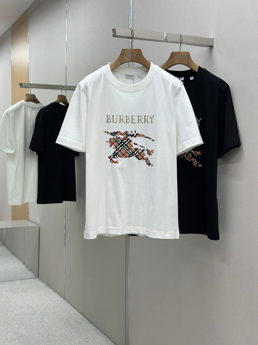 BURB* Cross Stitch EKD Cotton T-shirt