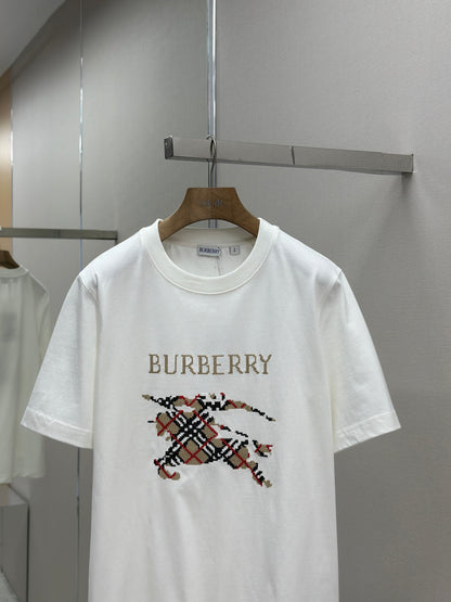 BURB* Cross Stitch EKD Cotton T-shirt