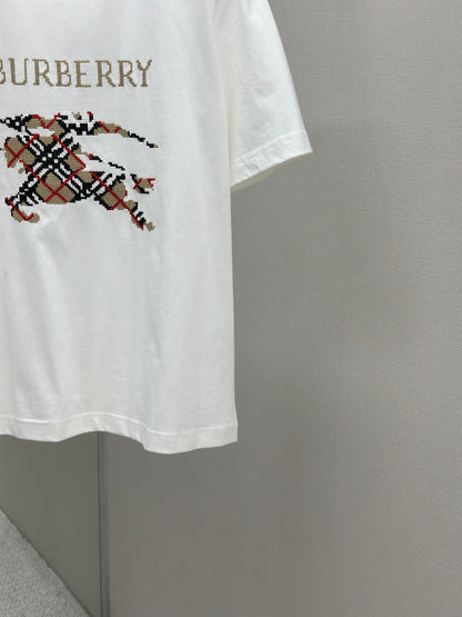 BURB* Cross Stitch EKD Cotton T-shirt
