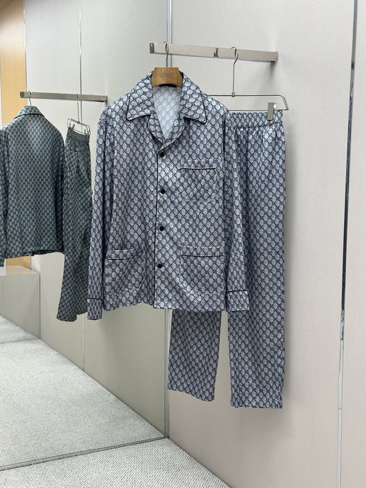 GUC* GG printed silk shirt