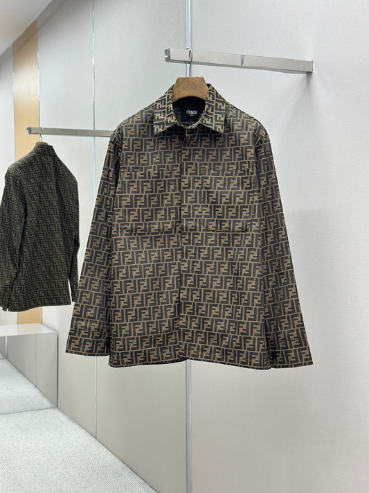 FEND1   FF jacquard fabric jacket