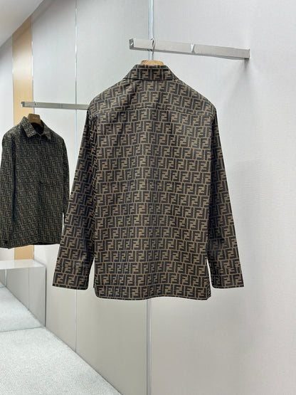 FEND1   FF jacquard fabric jacket