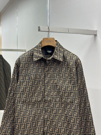 FEND1   FF jacquard fabric jacket