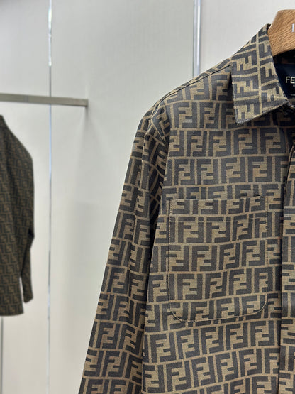 FEND1   FF jacquard fabric jacket