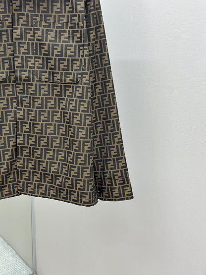 FEND1   FF jacquard fabric jacket