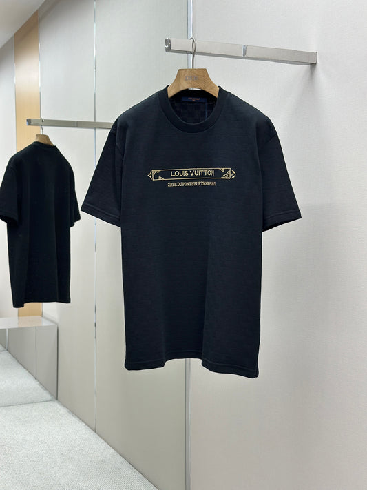 LOUI*V  damier Cotton piqué T-shirt