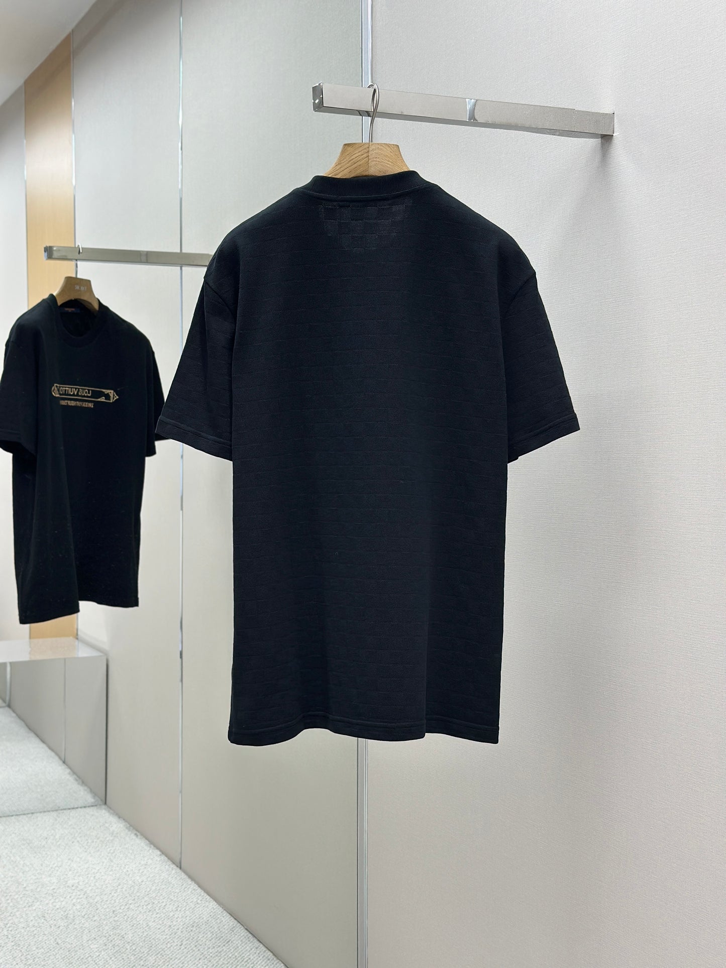 LOUI*V  damier Cotton piqué T-shirt