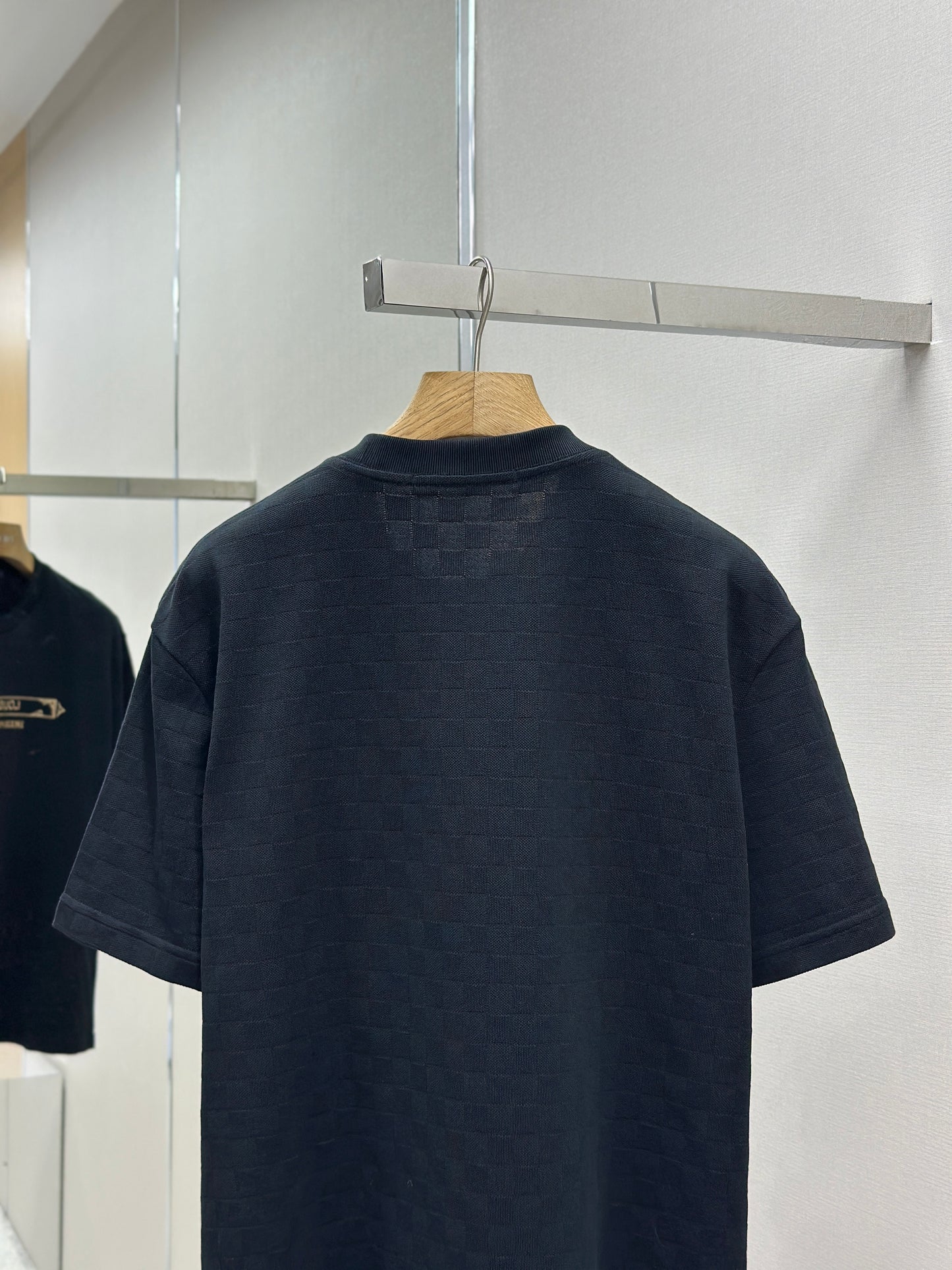 LOUI*V  damier Cotton piqué T-shirt