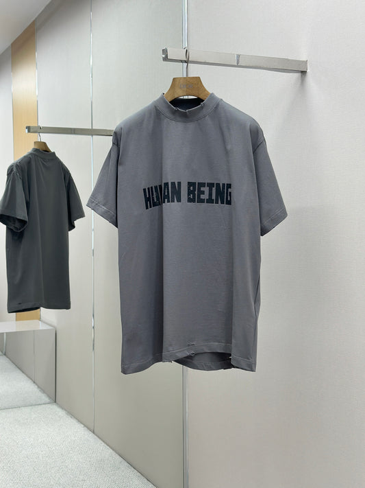 BALENC* Human Being Shifted T-shirt