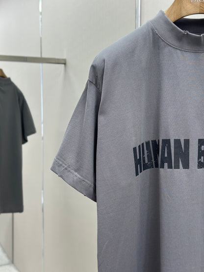 BALENC* Human Being Shifted T-shirt