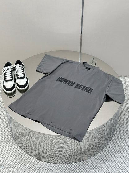 BALENC* Human Being Shifted T-shirt
