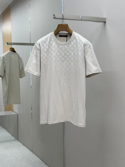 LOUI*V Gradient Cotton T-Shirt